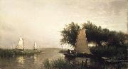 Arthur Quartley On Synepuxent Bay Maryland painting